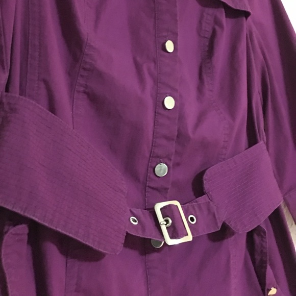 Purple Button Up coat/cardigan - Picture 5 of 7